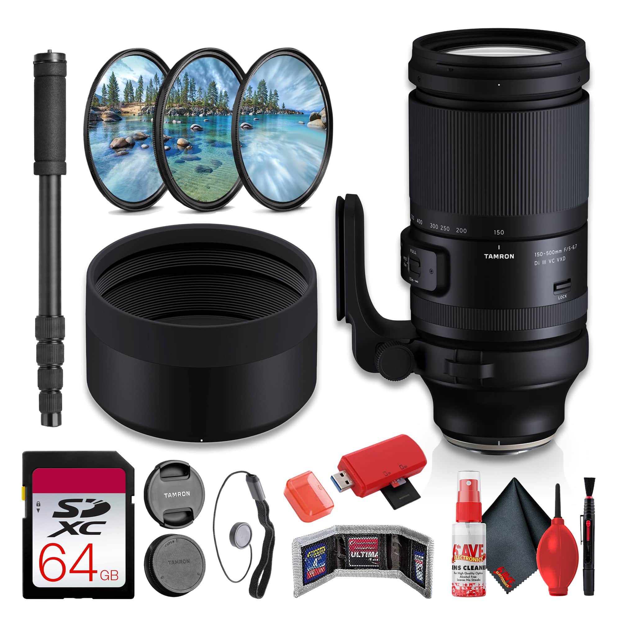 Tamron 150 500mm F/5 6.7 Di III VC VXD Lens for NIKON Z MOUNT