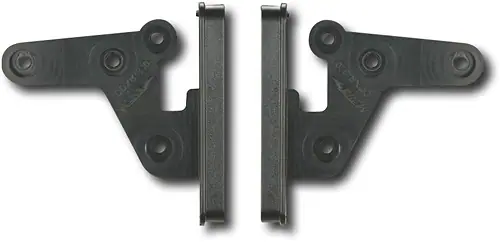 Front. Metra - Dash Kit for Select 1999-2021 Toyota Subaru Lexus DIN DDIN - Black.