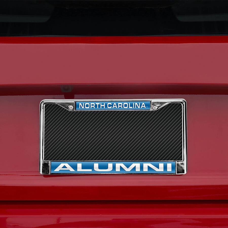 Rico Industries North Carolina UNC Tar Heels Chrome Metal ALUMNI ...