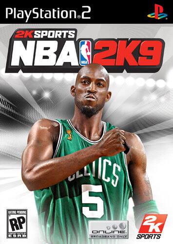 Front Standard. NBA 2K9 - PlayStation 2.