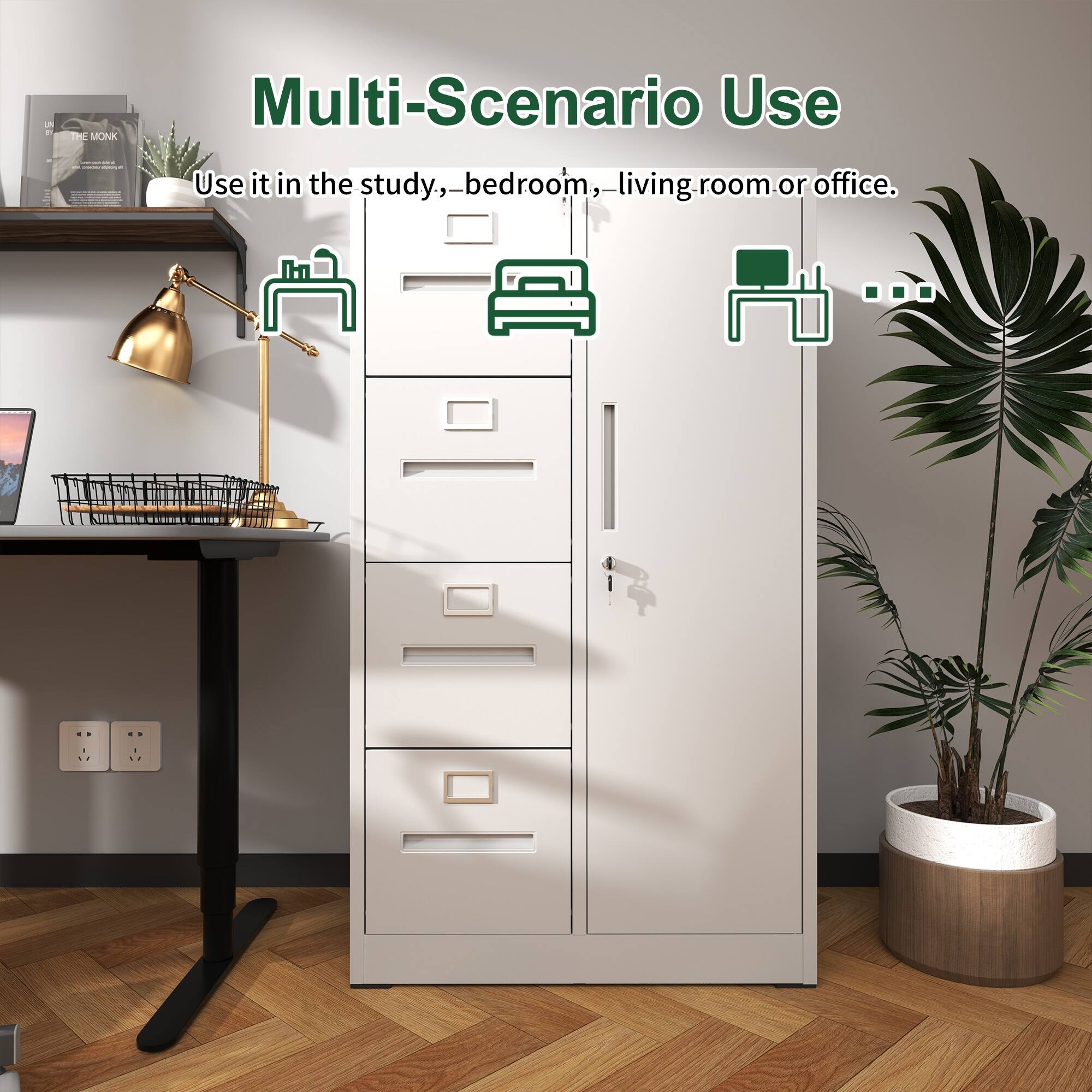 Multi-Scenario Use

Use it in the study, bedroom, living room or office.
