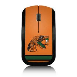 Keyscaper - Florida A&M Rattlers Stripe Design Wireless Mouse - Wireless - Multicolor