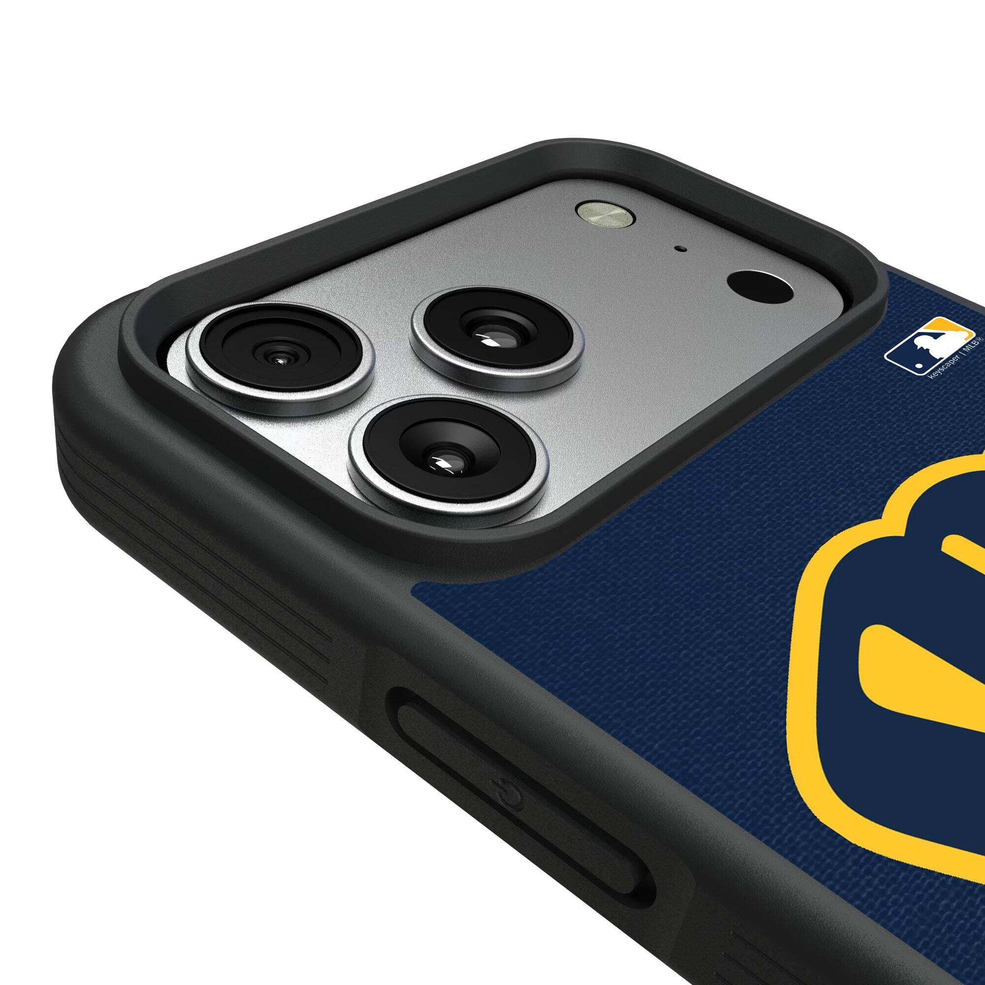 Alt View 2. Keyscaper - Personalized Bump Case with 8.2ft Drop Protection - 16 Pro Max - Multicolor.