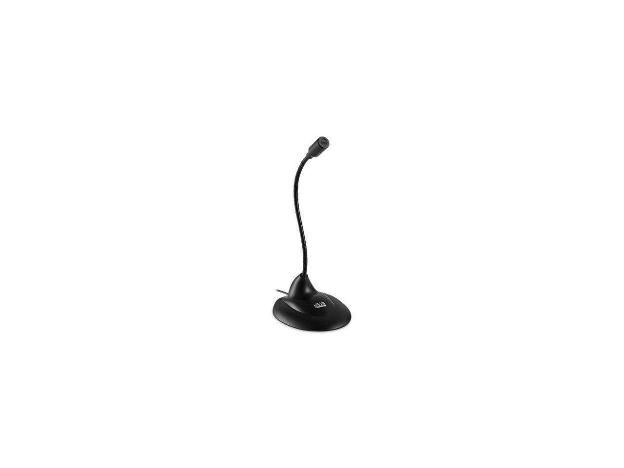 Alt View 7. Adesso - Adesso Xtream M1 Omnidirectional USB Table Top Microphone for Meetings and Conferences - Black.