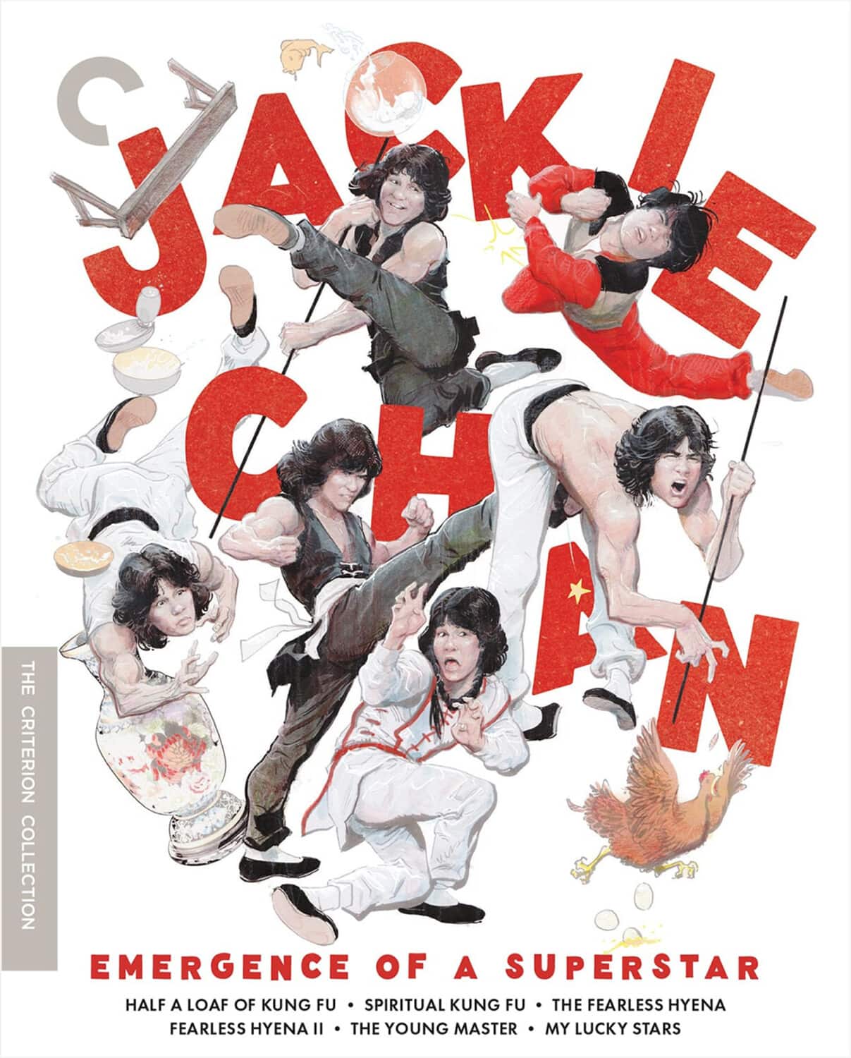 Front. Jackie Chan: Emergence of a Superstar (Criterion Collection)   - BLU-RAY.