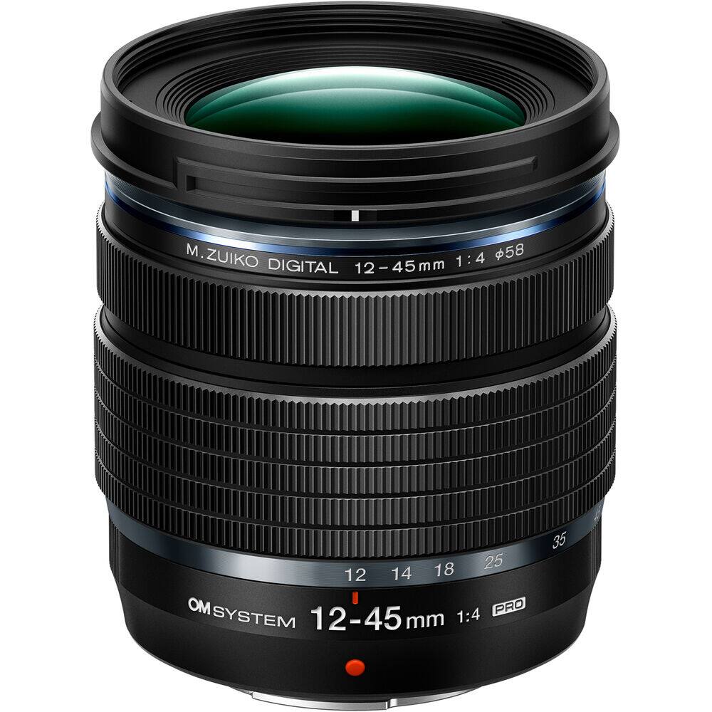 M. ZUIKO DIGITAL 12-45mm 1:4 18 25 12 14 MO 1:4 PRO SYSTEM 12-45mm 35