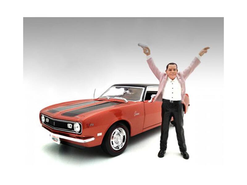 Alt View 1. American Diorama - The Robbers" 4 Piece Figure Set For 1:18 Scale Models by American Diorama".