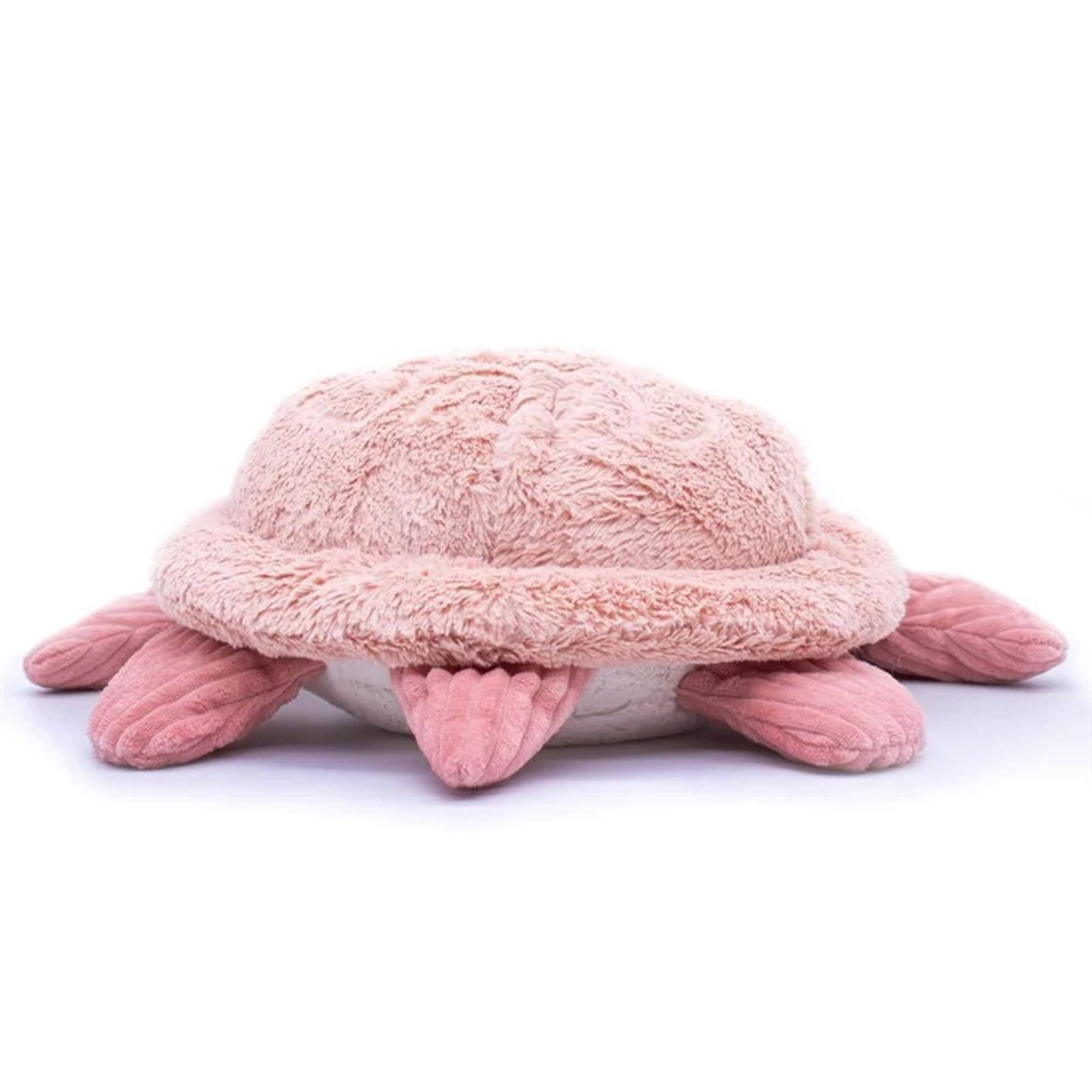 Alt View 2. TriAction Toys - Les Deglingos Large Plush Animal | Pink Turtle - Pink.