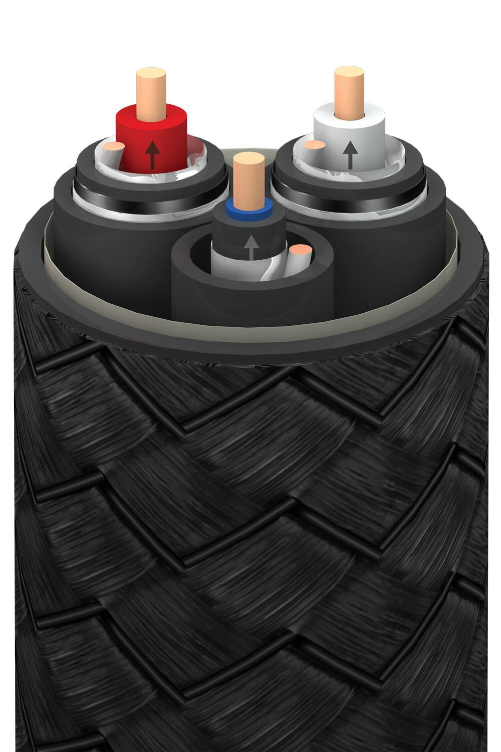 Alt View 13. AudioQuest - Black Beauty XLR > XLR 3.3' Analog Audio Interconnect Cable - Black on Black.