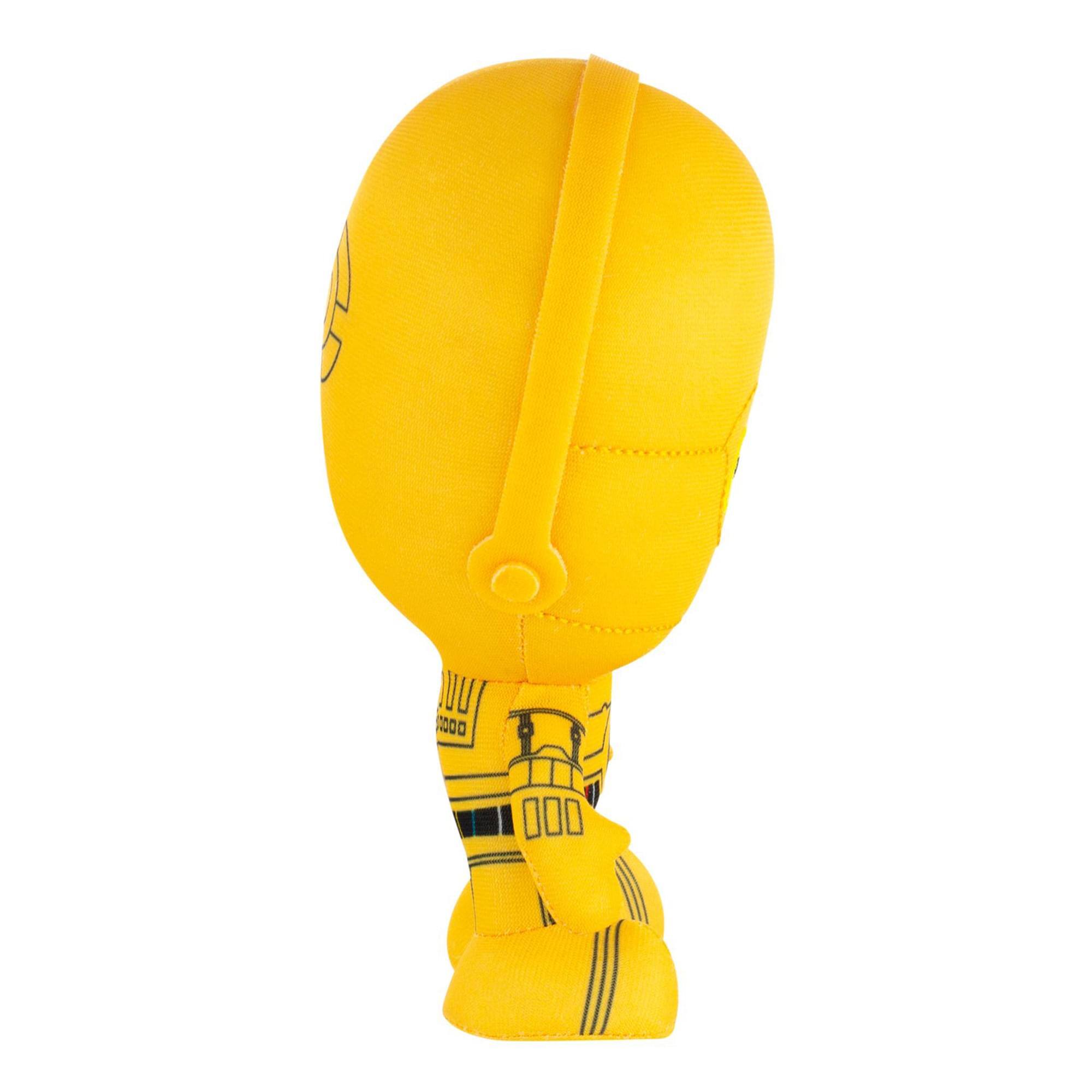 Alt View 10. Seven20 - Star Wars Heroez 7 Inch Character Plush | C3PO - Gold.