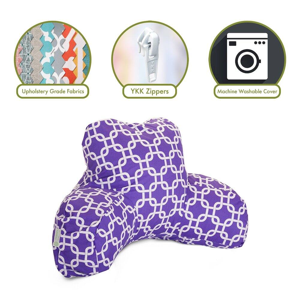 - Upholstery Grade Fabrics
- YKK Zippers
- Machine Washable Cover