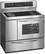 Angle Standard. Frigidaire - 40" Freestanding Double Oven Electric Convection Range - Stainless-Steel.