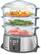 Angle Standard. Breville - Health Smart Food Steamer - Stainless-Steel/Clear.