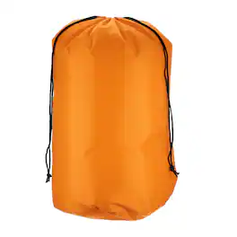 Unique Bargains - Stuff Sack, Portable Waterproof Ultralight Drawstring Dry Bag w/ Toggle, 14x27in, 1pc for Backpacking/Camping/Traveling - Orange