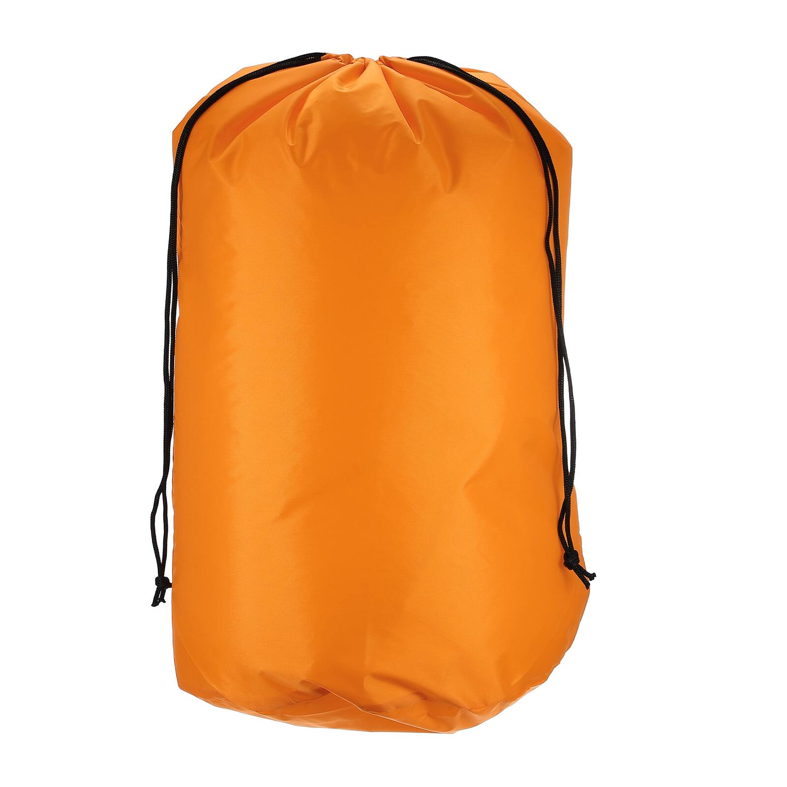 Front. Unique Bargains - Stuff Sack, Portable Waterproof Ultralight Drawstring Dry Bag w/ Toggle, 14x27in, 1pc for Backpacking/Camping/Traveling - Orange.