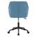 Alt View 13. CorLiving - Marlowe Upholstered Button Tufted Task Chair - Light Blue.