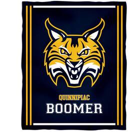 Vive La Fete - Quinnipiac Bobcats 36'' x 48'' Children's Mascot Plush Blanket - Multicolor
