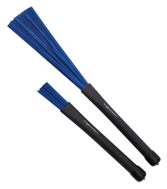 Front. Tycoon Percussion - Cajon Brush, plastic bristles, ergonomic handle, versatile for various Playing techniques.