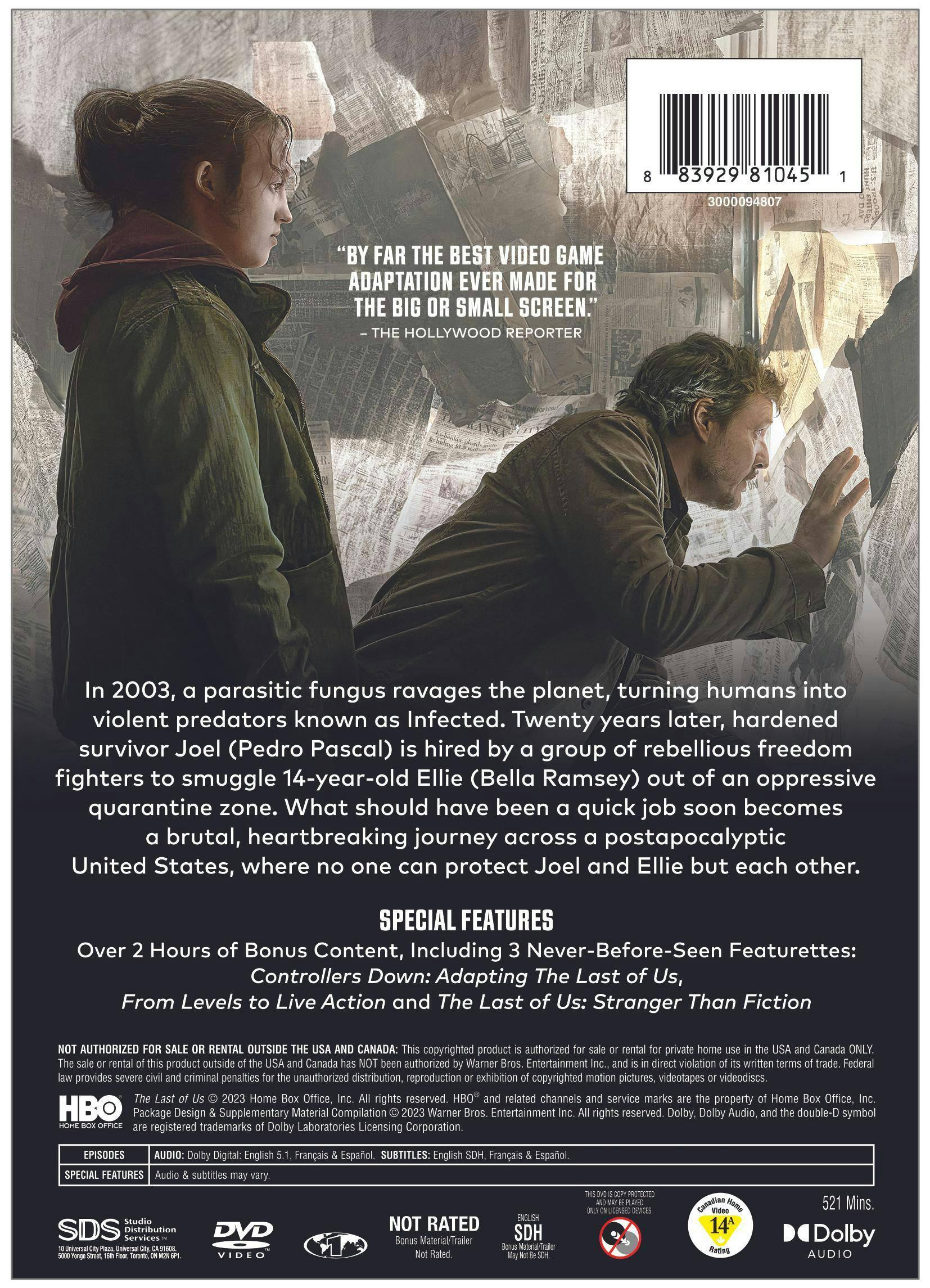 Back. The Last of Us: The Complete First Season (Box Set) [DVD].