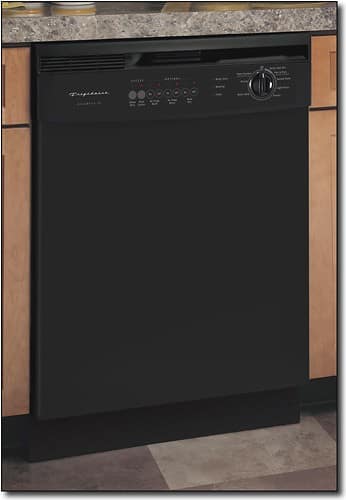 Angle Standard. Frigidaire - 24" Tall Tub Built-In Dishwasher - Black.