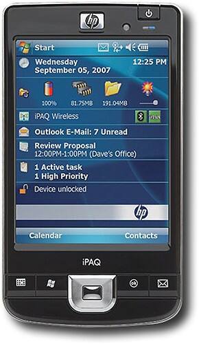 Best Buy: HP iPAQ 211 Enterprise Handheld Organizer w/ TFT