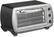 Angle Standard. Euro-Pro - 0.6 Cu. Ft. Convection Toaster Oven - Black/Silver.
