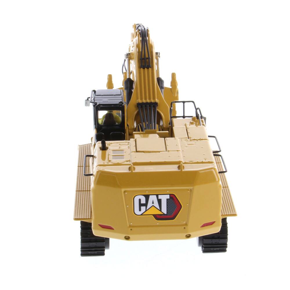 Alt View 1. Diecast Masters - CAT Caterpillar 395 Next Generation Hydraulic Excavator "Mass Excavation Version" Yellow "High Line Series" 1/50 Diecast - Yellow.