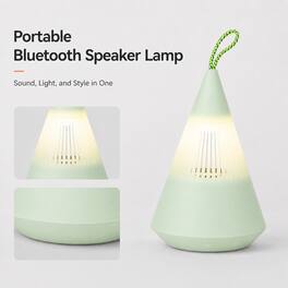 Anysun - Portable Bluetooth Speaker Lamp, IP67 Waterproof Outdoor Lantern, 360° Sound, TWS Pairing
