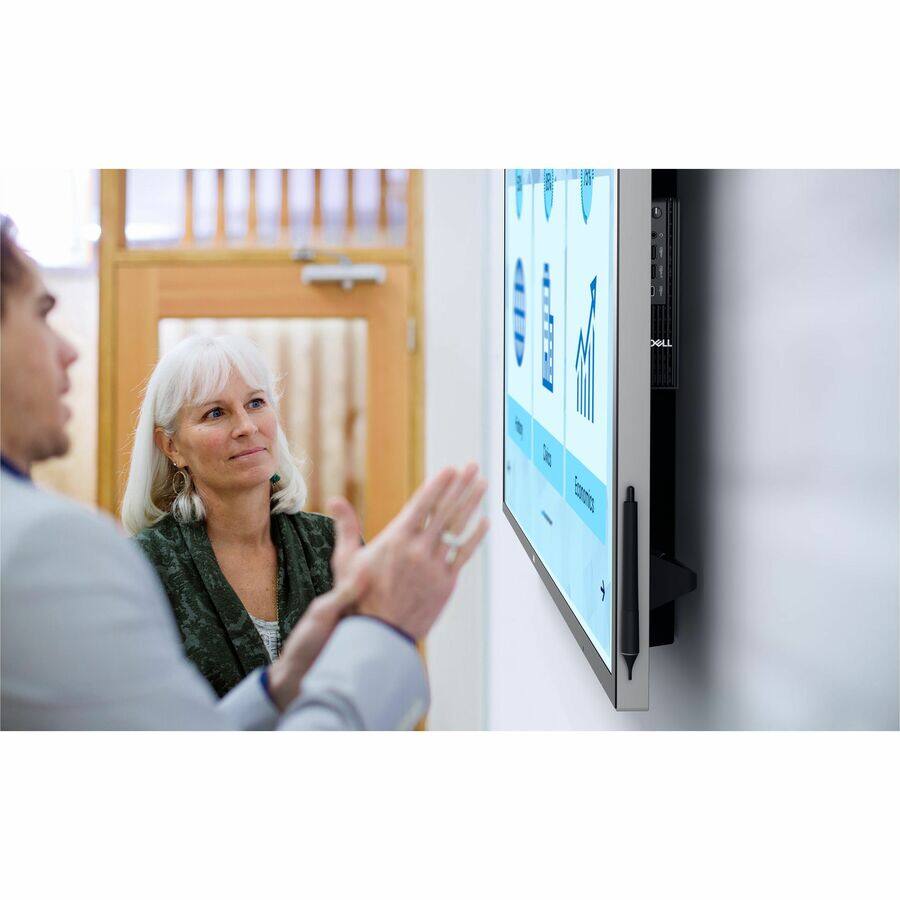 Alt View 1. Dell - Dell Pro Micro QCM1250 Desktop Computer - Intel Core Ultra 7 265T - vPro Technology - 32 GB - 512 GB SSD - Micro PC - Black.