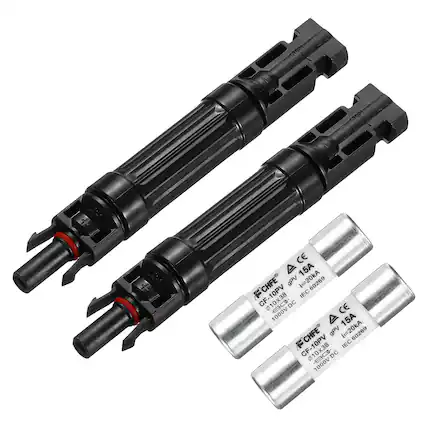 STOPI STOPE + + CE A 15A gPV l=20kA 60269 CF-10PV IEC 10x38 DC CE 1000V ACE 15A FCHFE gPV l=20kA 60269 10PV IEC CF- 10x38 DC 1000VDC