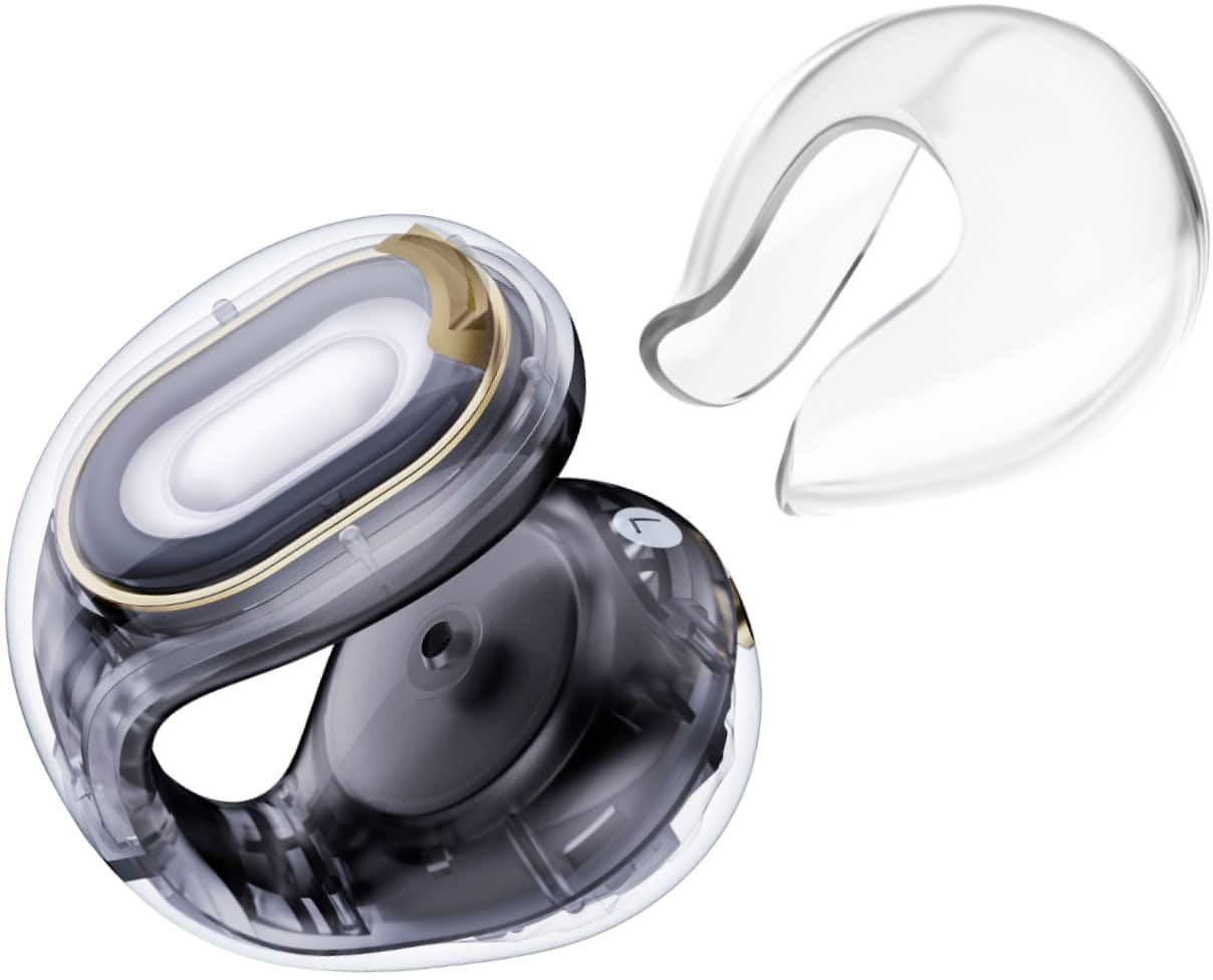 Alt View 11. Soundcore - by Anker C30i True Wireless Open Ear Headphones - Black.