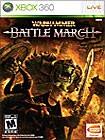 Front Detail. Warhammer: Battle March - Xbox 360.