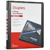 Staples
3-Ring View Binder
Standard Duty
The perfect binder for your everyday needs
2 tabs for easy open and close
D-Rings keep pages flat and fits more
QUARTERLY REPORT