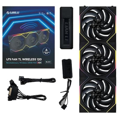 Lian Li UNI Fan TL 120 Wireless LCP Fan Blades Customizable RGB Lian Li UNI Fan TL 120 Wireless LCP Fan Blades Customizable RGB