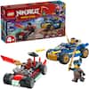 LEGO NINJAGO DRAGONS RISING 71840 V. Drix Rogue Duel Race Car 111 pcs/pzs Bulling TOY Jouet construit pour construire Juguete 4+ WARNING: HAZARD CHOKING Not for children under 4+