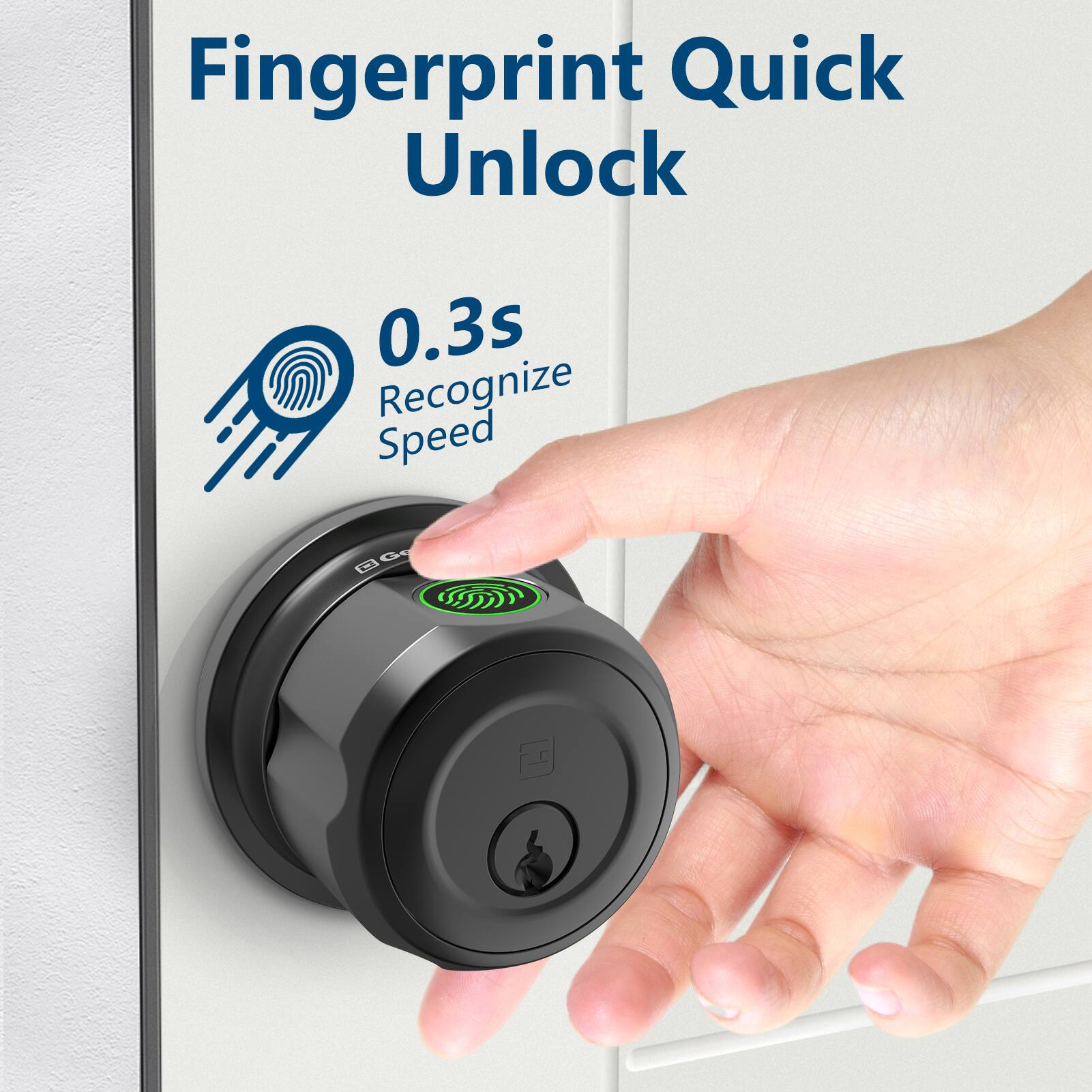Fingerprint Quick Unlock

0.3s Recognize Speed