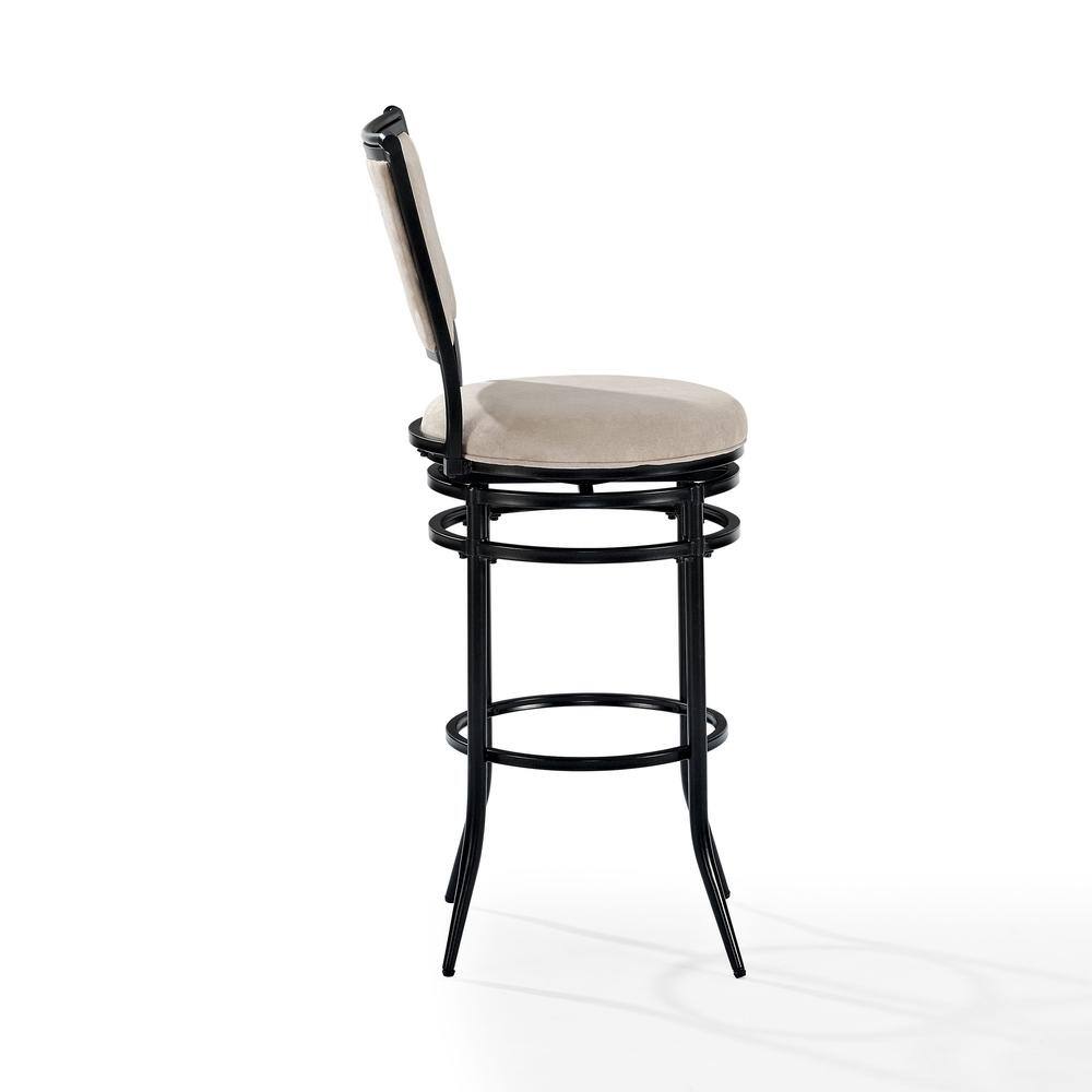 Left. Crosley Furniture - Rachel Bar Stool - Black.