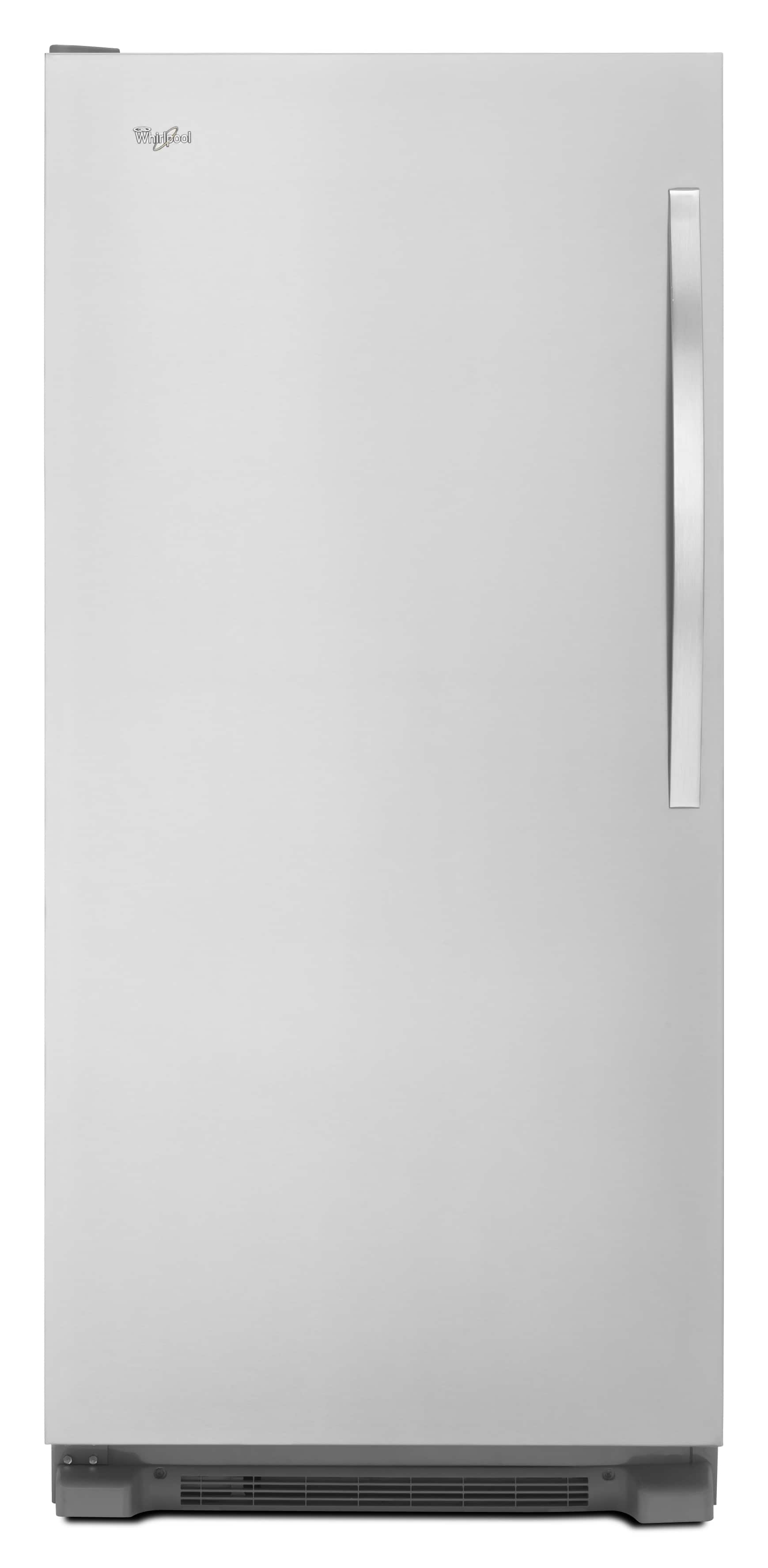 Whirlpool - SideKicks 17.7 Cu. Ft. Frost-Free Upright Freezer - Monochromatic Stainless Steel - Front_Zoom
