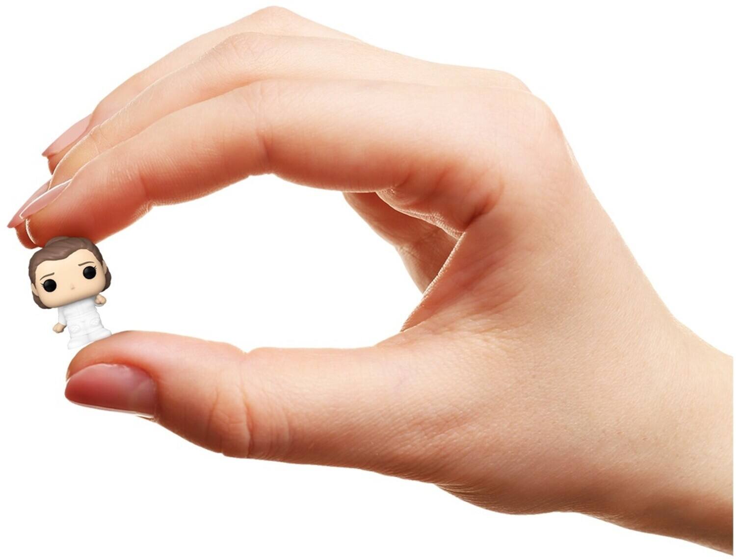 Alt View 1. Funko - Funko Bitty POP: Star Wars Empire Strikes Back 2-Pack - Leia and Han   - COLLECTIBLES - Multicolor.