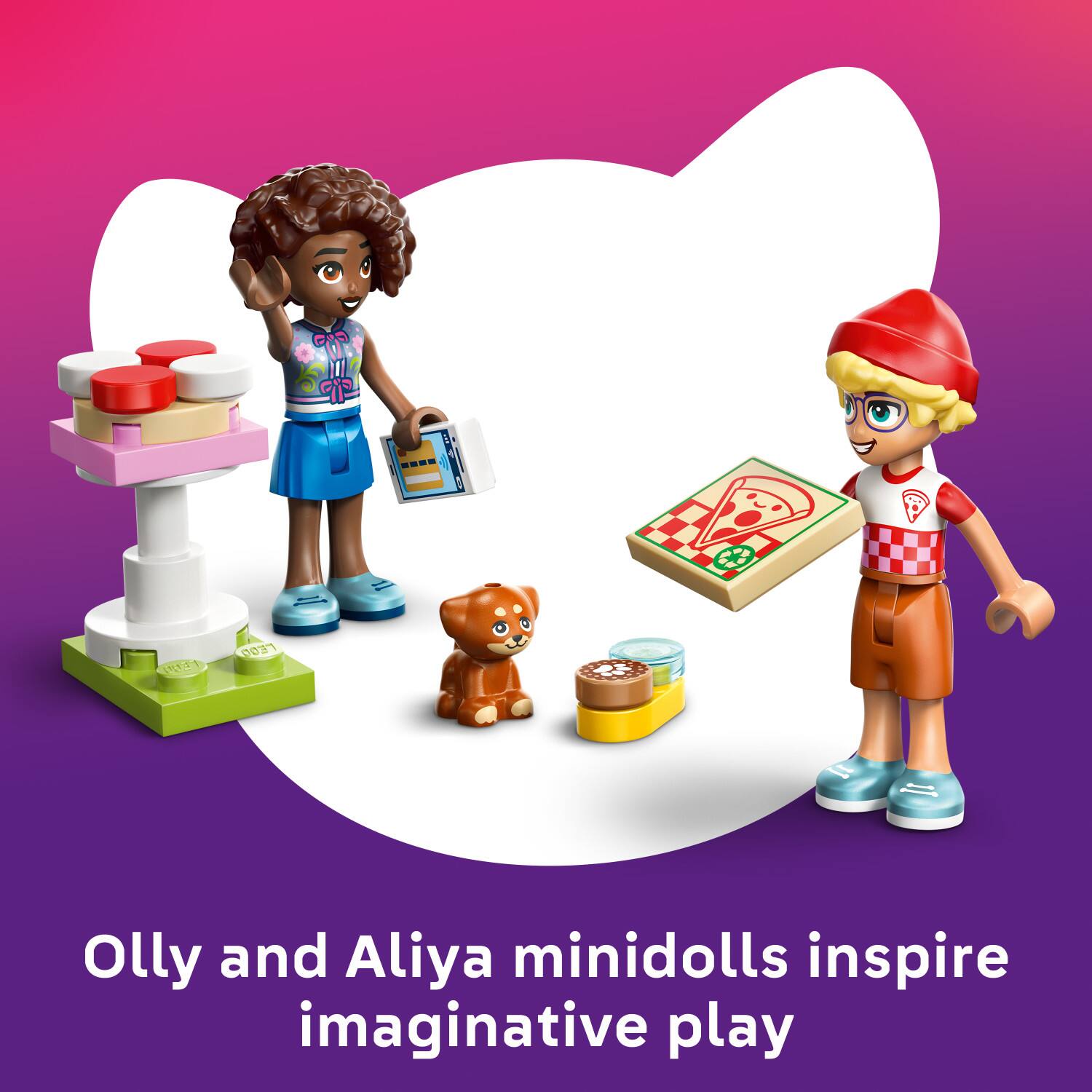 III RET Olly and Aliya minidolls inspire imaginative play