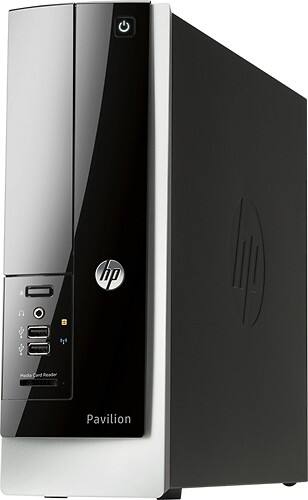 Best Buy Hp Pavilion Slimline 400 Desktop 4gb Memory 1tb Hard Drive 400 034 2994