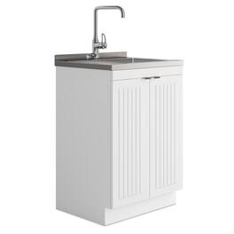 Murphy All-In-One 24-inch Laundry Utility Sink and Cabinet