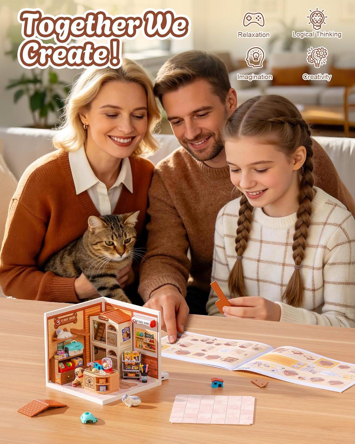 Together We Create! Relaxation Imagination Logical Thinking Creativity