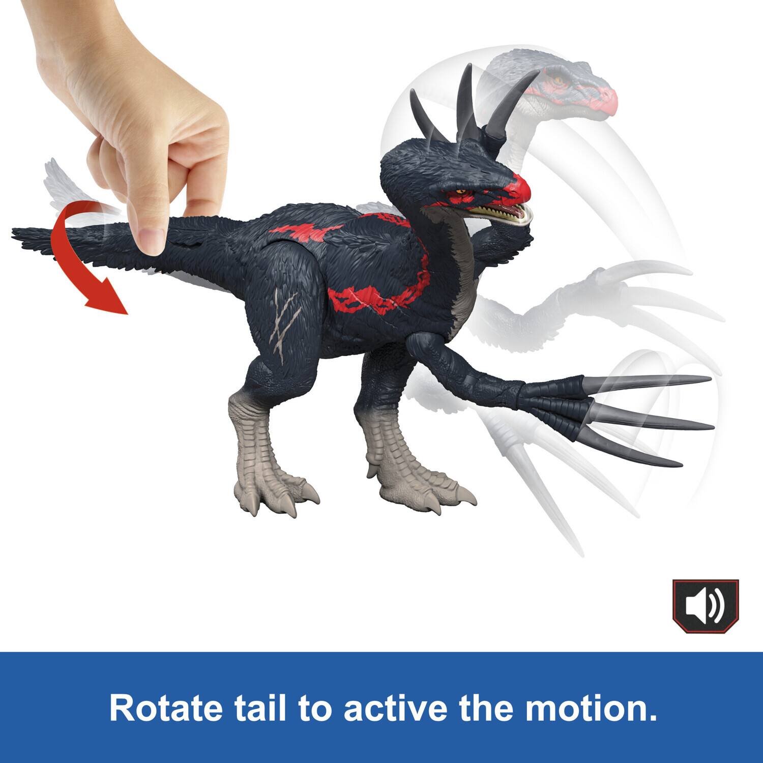 Rotate tail to activate the motion.