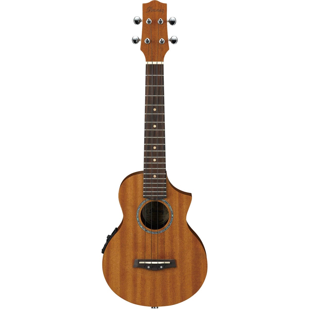 Ibanez - UEW5E Concert Ukulele Acoustic Electric Guitar with Mahogany Top, 19 Frets, Mahogany Neck, Rosewood Fretboard, price history on PriceWatchPro