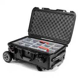 NANUK - 935 Eco-Friendly Hard Case w/Wheels, Dividers and Lid Foam, Black