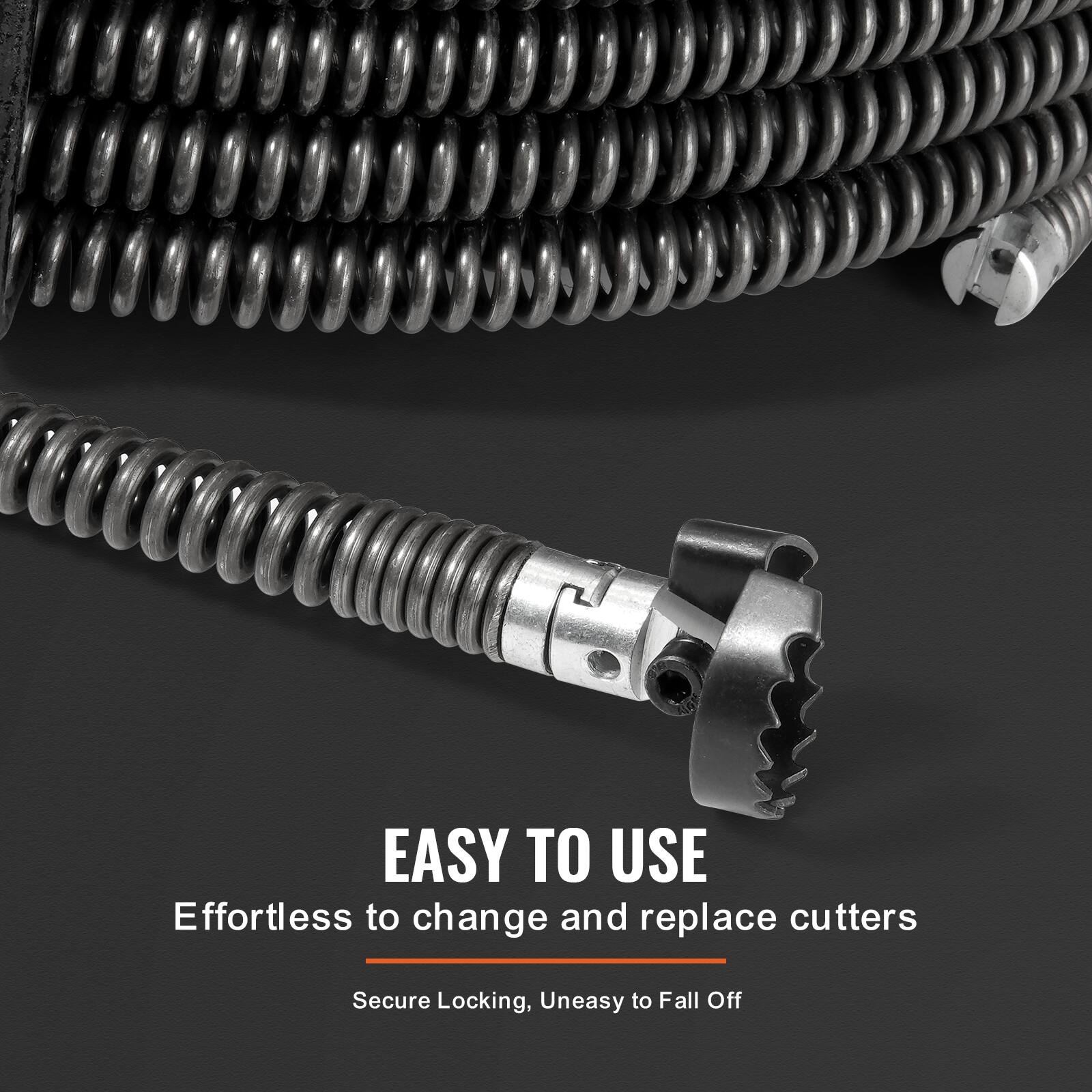 EASY TO USE  
Effortless to change and replace cutters  
Secure Locking, Uneasy to Fall Off