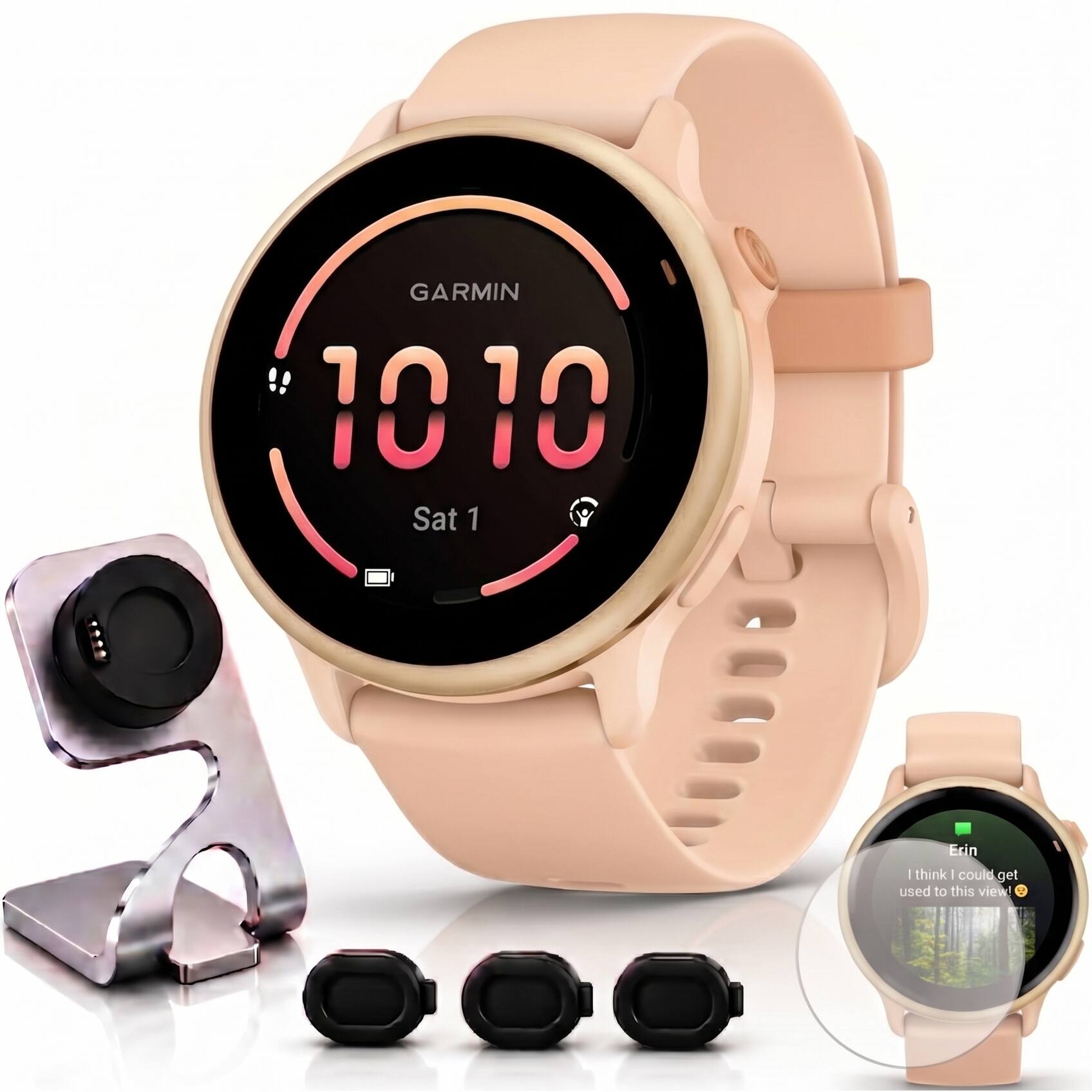 Metallic Pink Dawn with Pink Dawn Band