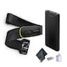 Garmin - HRM 600 Chest Strap Heart Rate Monitor, XS-S , P-Bank , Bundle - Black