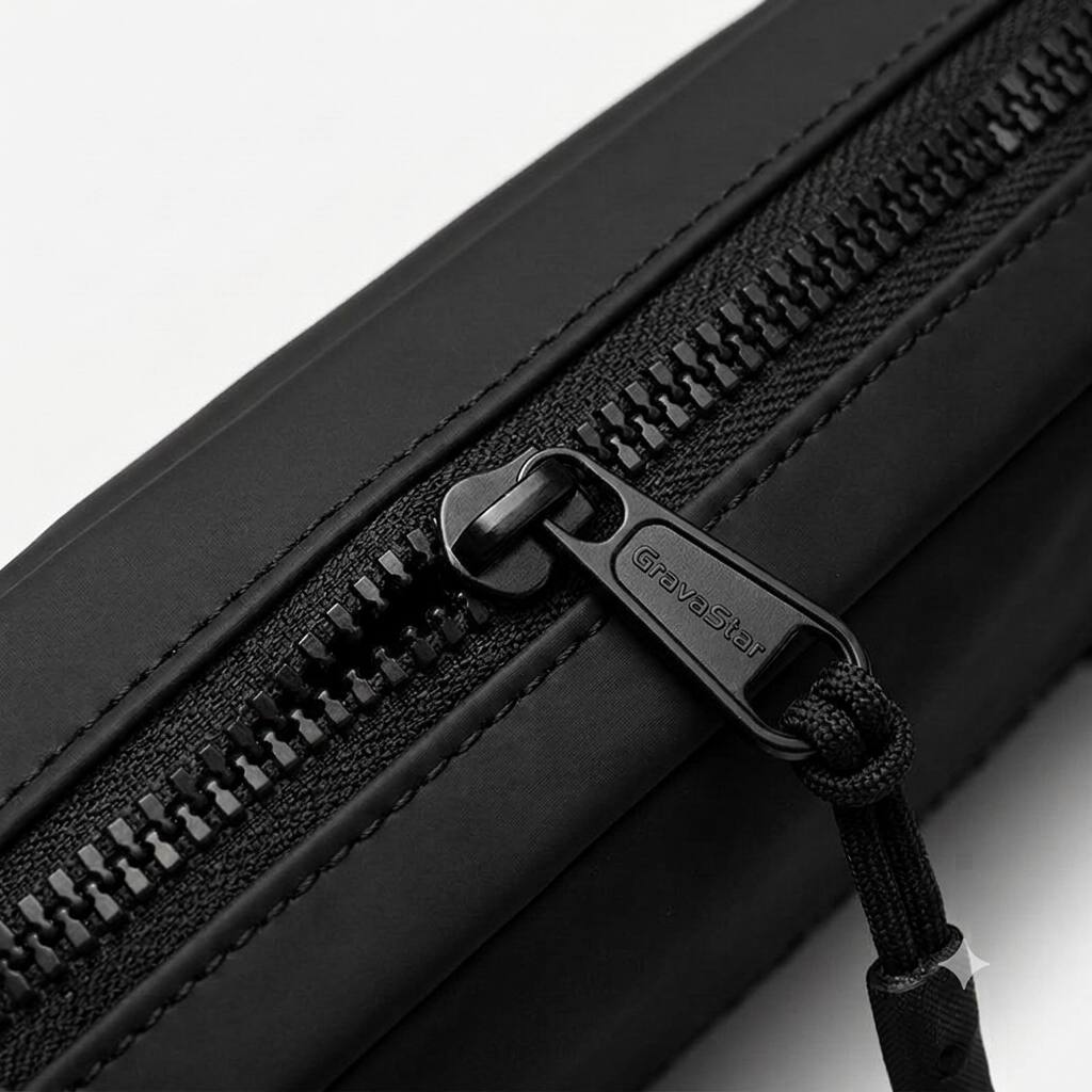 Back. GravaStar - GravaStar Keyboard Crossbody Bag Waterproof Travel Sling Case for 60% Mechanical Keyboards & Accessories Black - Black.